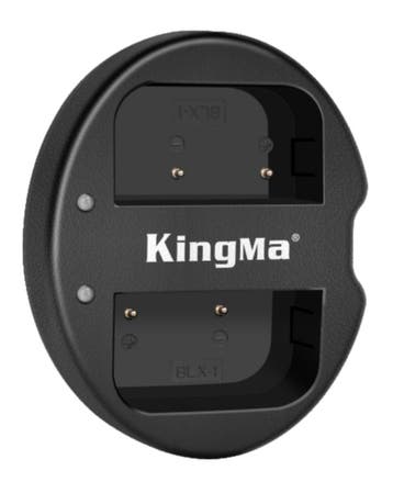 KingMa Dubbele USB-lader voor Olympus BLX-1 (Nieuw), Verzenden, Nieuw