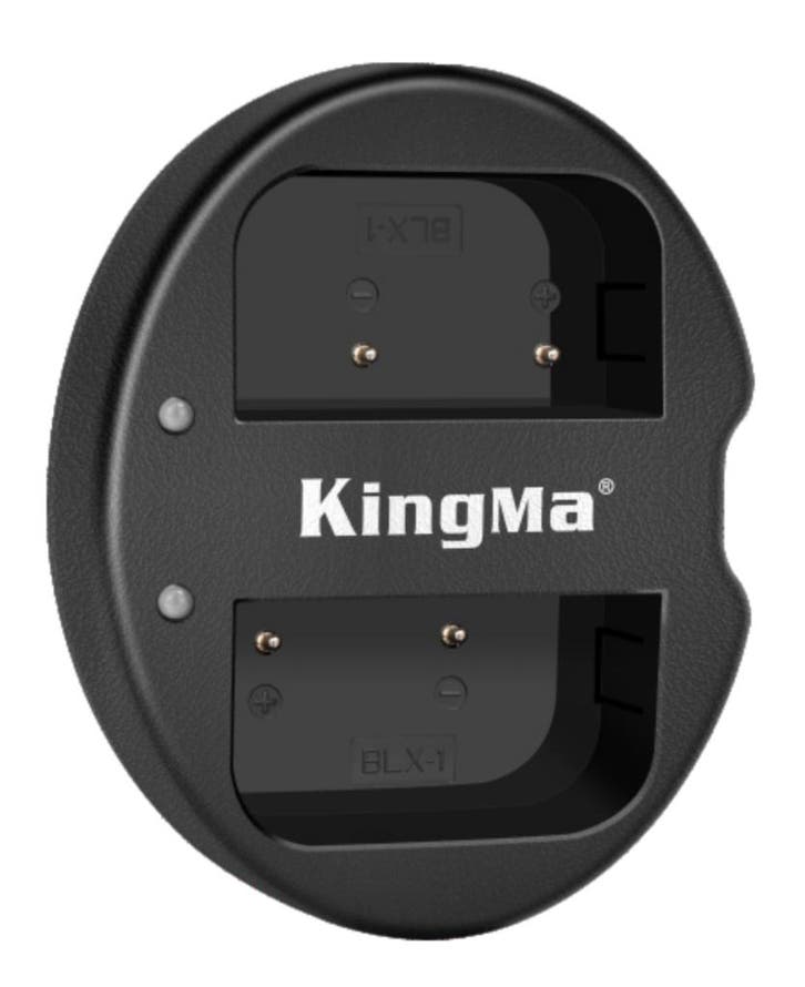 KingMa Dubbele USB-lader voor Olympus BLX-1 (Nieuw), Audio, Tv en Foto, Fotografie | Fotostudio en Toebehoren, Nieuw, Verzenden