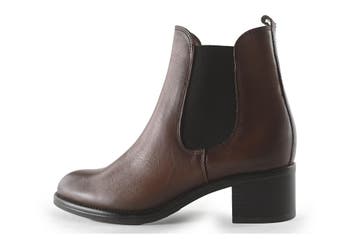 Linea Zeta Chelsea boots in maat 36 Cognac, Kleding | Dames, Schoenen, Overige kleuren, Verzenden, Overige typen, Zo goed als nieuw