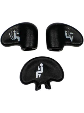 Herman Miller Aeron Buttons - Losse onderdelen Herman Miller, Verzenden, Zwart, Nieuw, Bureaustoel