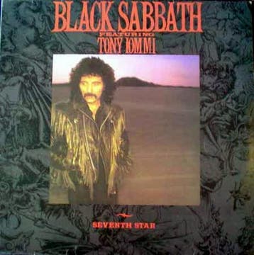 LP gebruikt - Black Sabbath - Seventh Star (Yugoslavia, 1..., Verzenden, Zo goed als nieuw, Overige formaten