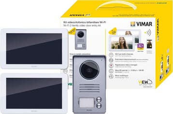 Deurbel met Camera 2-Familie | B-keuze | Pak je Voordeel, Ophalen of Verzenden, Ingebouwde camera, Gebruikt, Bedraad