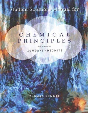 9781133109235 Student Solutions Manual for Zumdahl/Decost..., Boeken, Schoolboeken, Verzenden, Zo goed als nieuw, Steven S Zumdahl