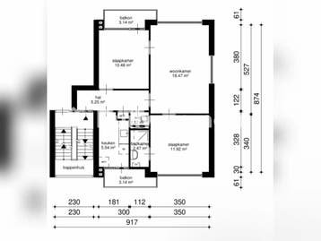 Flat van 62 m² in Nijmegen (Waterschap Rivierenland)