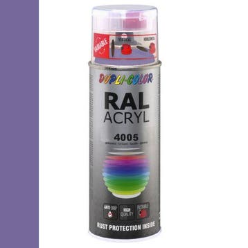 Dupli-Color Ral Acryl Ral 4005 Blauw-lila Hoogglans 400 ml, Ophalen of Verzenden, Nieuw