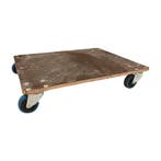 Dolly Hout 800x600x150mm, Multiplex, 400 kg, 4 Zwenkwielen,, Ophalen of Verzenden, Overige typen, Emtrade NL