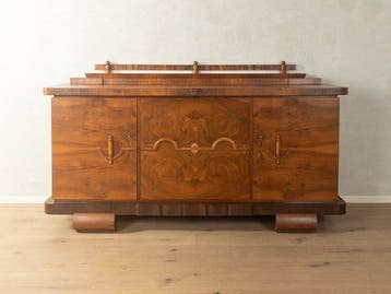 Dressoir - Wortelnotenhout - Art Deco sideboard uit de jaren
