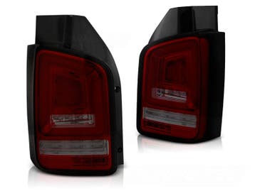 Achterlichten VW Transporter T5 10-15 LED Tube Dynamic Rood, Ophalen of Verzenden, Nieuw
