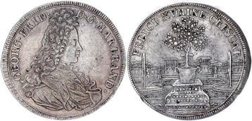 Duitsland, Brandenburg-Ansbach. Georg Friedrich der Jüngere