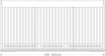 Bieten- & aardappelbak Standaard 1.40- 2.40m