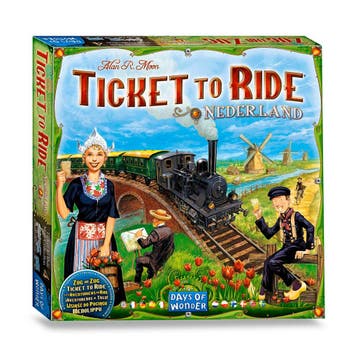 Days of Wonder Ticket to Ride Neder van €32,99 voor €29,94, Ophalen of Verzenden, Nieuw