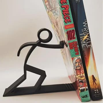 Creatieve Stickfigure Boekensteun - Minimalistische Boekenho, Verzenden, Nieuw