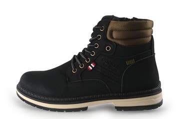 Dockers By Gerli Veterboots in maat 43 Zwart, Kleding | Heren, Verzenden, Dockers By Gerli, Zwart, Boots