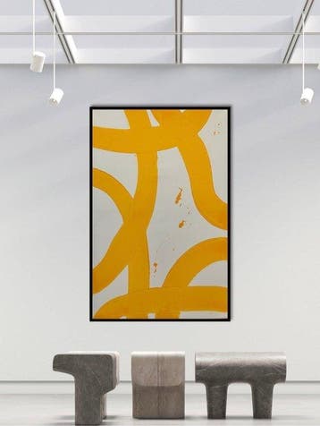 Stefanie Raus - Yellow I 1584 XXL