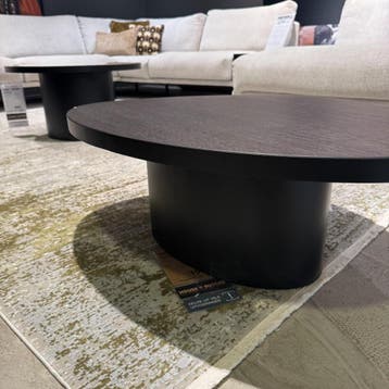Dutchz 7002 Salontafel Eikenfineer Organisch - House of, Huis en Inrichting, Tafels | Salontafels, 50 tot 100 cm, Eikenhout, Nieuw
