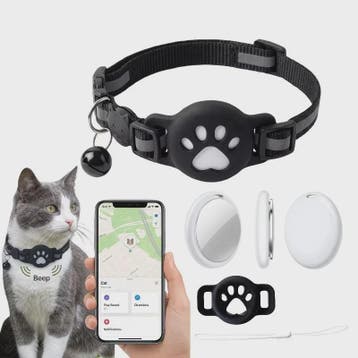 GPS Tracker Halsband voor Katten & Honden - Vind Je Huisdier, Verzenden, Nieuw