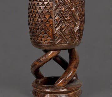 Beker - Hout - Kuba ceremonië wijnbeker