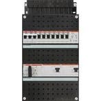 ABB groepenkast 3-fase, 7 groepen, 2 Aardlekschakelaars, Nieuw