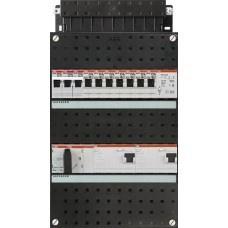 ABB groepenkast 3-fase, 7 groepen, 2 Aardlekschakelaars, Doe-het-zelf en Verbouw, Elektra en Kabels