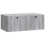 vidaXL Wandbeugel TV-kast Grijs sonoma 78,5 x 41 x 30 cm, Huis en Inrichting, Minder dan 50 cm, Verzenden, Nieuw, Minder dan 100 cm