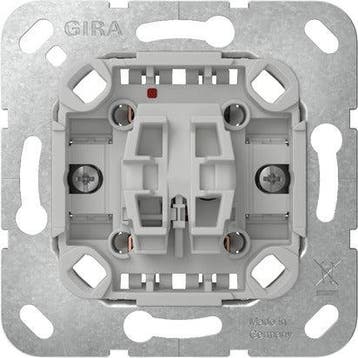 Gira Universeel Drukknop Schakelaar Invoegen 10AX 250V -, Verzenden, Nieuw, Overige typen
