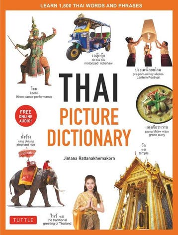 Thai Picture Dictionary Learn 1,500 Key Thai Words and, Verzenden, Zo goed als nieuw, Jintana Rattanakhemakorn