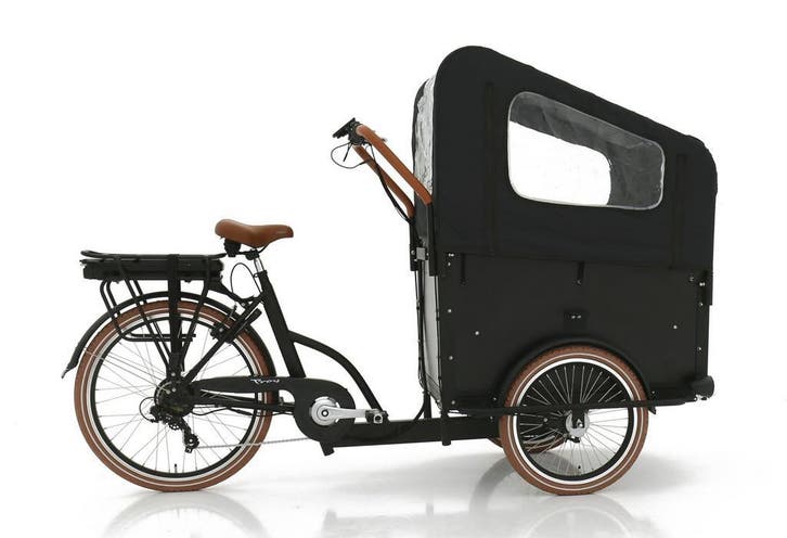 Vogue Troy Elektrische Bakfiets 7 Versnelling, Fietsen en Brommers, Fietsen | Bakfietsen, 4 kinderen of meer, Elektrisch, Huif
