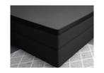 PRIMAVIERA DELUXE Topper Satijn Hoeslaken Zwart - 90 x 200, Nieuw