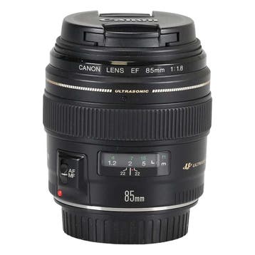 Canon EF 85mm f/1.8 USM met garantie, Gebruikt, Canon, Canon EF, Telelens