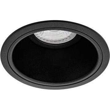 GU10 Inbouwspot Set - Mat Zwart - Inbouw Rond - Verdiept -, Ophalen of Verzenden, Nieuw, Overige fittingen, Plafondspot of Wandspot
