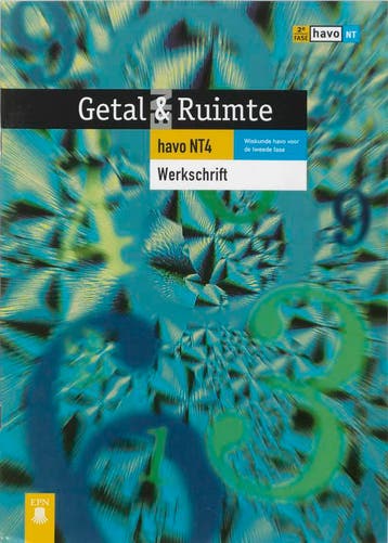 Getal & ruimte Havo NT4 Werkschrift - R.A.J. Vuijk, Verzenden, Gelezen, R.A.J. Vuijk