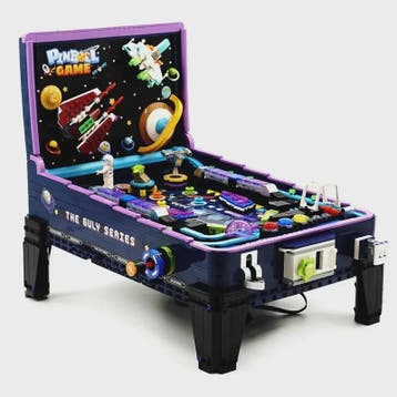 GULY 60526 Pinball Machine Bouwset - Interactief Educatief S, Verzamelen, Automaten | Flipperkasten, Verzenden, Nieuw