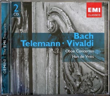 Johann Sebastian Bach, Georg Philipp Telemann, Antonio Vival, Ophalen of Verzenden, Gebruikt