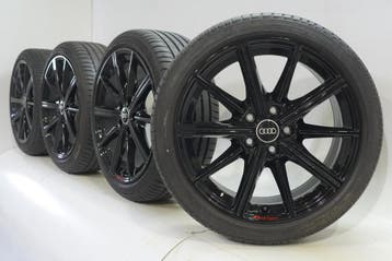Audi A3 S3 8Y 8V 18 inch velgen Bridgestone Zomerbanden Orig, 18 inch, Gebruikt, Velg(en), Ophalen of Verzenden