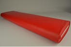 Kunstleer – Rood, Hobby en Vrije tijd, Stoffen en Lappen, 120 cm of meer, Leer of Kunstleer, Ophalen of Verzenden, Rood
