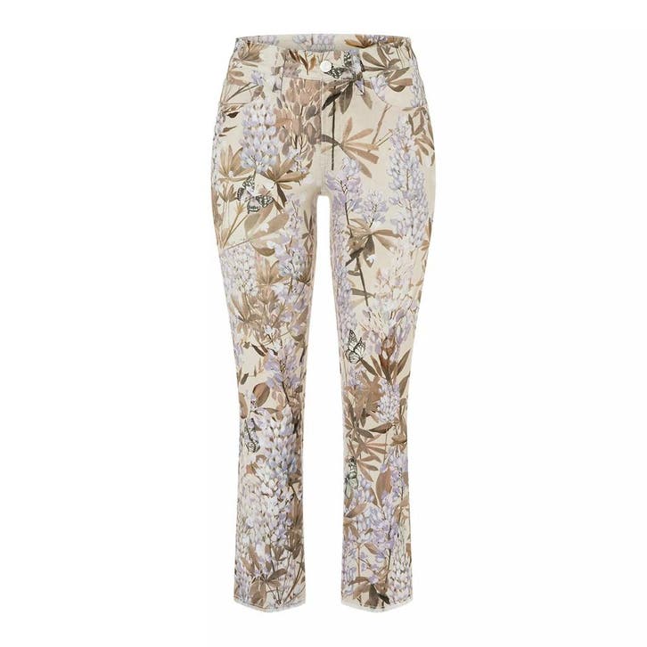 Cambio • Paris Easy Kick jeans bloemen • 36, Kleding | Dames, Spijkerbroeken en Jeans, Nieuw, Verzenden