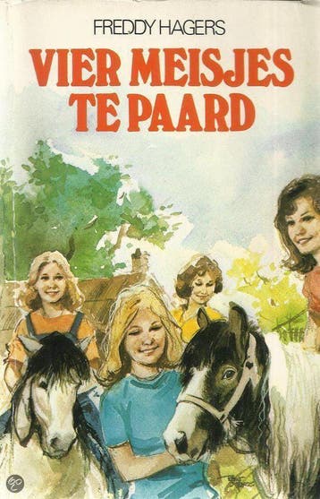 Vier meisjes te paard - Hagers, Boeken, Verzenden, Gelezen