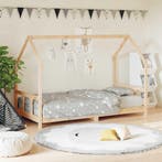vidaXL Kinderbedframe 90x200 cm massief grenenhout, Kinderen en Baby's, Kinderkamer | Bedden, Verzenden, Nieuw