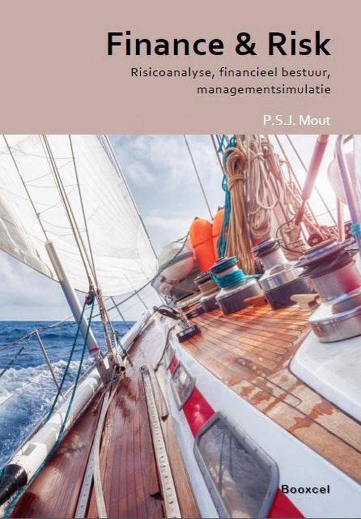 Finance & Risk, risicoanalyse, financieel bestuur,, Boeken, Schoolboeken, Gelezen, Verzenden