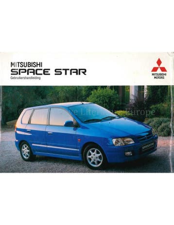 1998 MITSUBISHI SPACE STAR INSTRUCTIEBOEKJE NEDERLANDS, Auto diversen