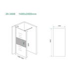 Aanbieding: Slim Glasplaat Wiesbaden 1400x2000 8mm Nano Ged., Ophalen of Verzenden, Nieuw