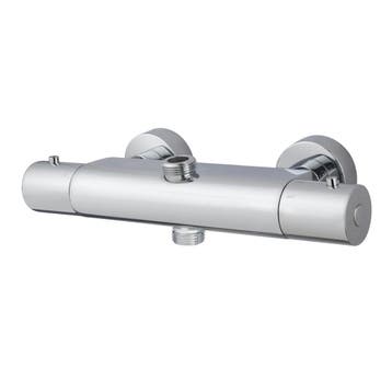 Douchekraan Thermostatisch Wiesbaden Caral Chroom Coating, Doe-het-zelf en Verbouw, Sanitair, Ophalen of Verzenden, Nieuw, Chroom