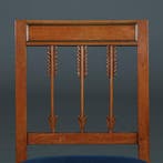10 stoelen ca 1800 op sabelpoten en pijlen in de rug incl st, Antiek en Kunst, Ophalen of Verzenden