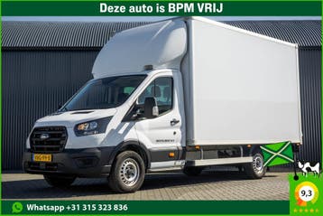 Ford Transit 2.0 TDCI | Bakwagen met Laadklep | Zijdeur | NL, Stof, Gebruikt, Euro 6, Wit