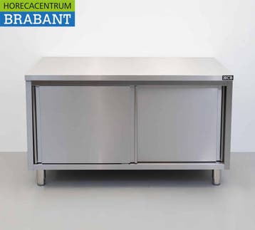 HCB RVS Werkkast Kast 2 schuifdeuren Premium-line 140 cm, Ophalen of Verzenden, Nieuw in verpakking