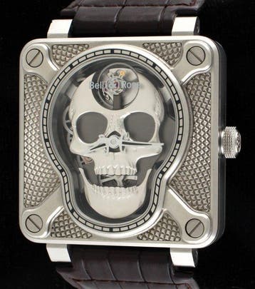 Bell & Ross - Laughing Skull - Limited Edition - Never, Nieuw