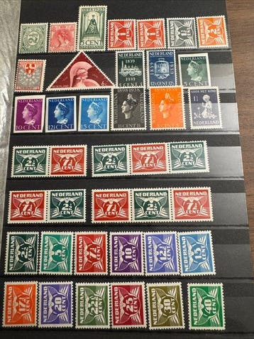Nederland 1899/1993 - Zeer mooie verzameling postfris vanaf, Postzegels en Munten, Gestempeld