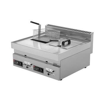 UnniCooking Friteuse | 650 SERIE | Gas | 8+8L | 90°C/190°C |, Ophalen of Verzenden, Nieuw in verpakking