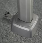 Challenger T2 glow zweefparasol 350 cm rond lichtgrijs, Ophalen of Verzenden, Nieuw