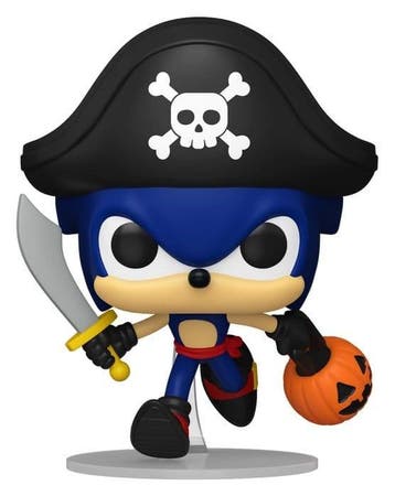 Sonic the Hedgehog POP! Games Vinyl Figure Pirate Sonic 9 cm, Ophalen of Verzenden, Nieuw